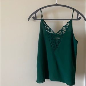 Green camisole bought in Paris